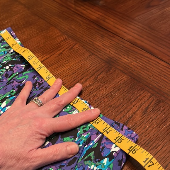 Beautiful Lined multi color skirt Sz 6 NWOT - Picture 11 of 14